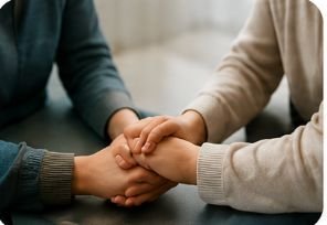 Acompañamiento y apoyo en un momento importante